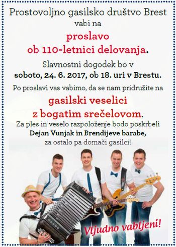 Gasilska veselica Brest