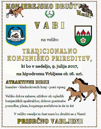 Konjeniška prireditev Vrbljene