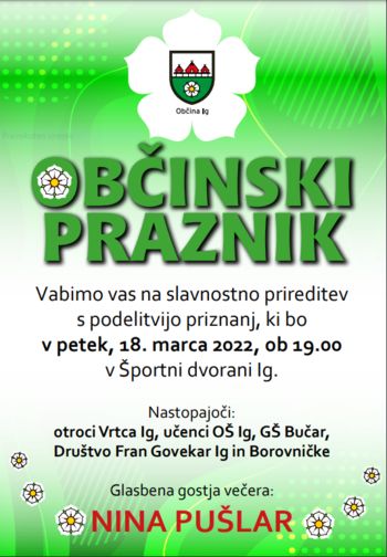 Vabljeni na občinski praznik