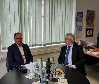 Minister za infrastrukturo na obisku v naši občini