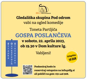 Komedija - Gospa poslančeva