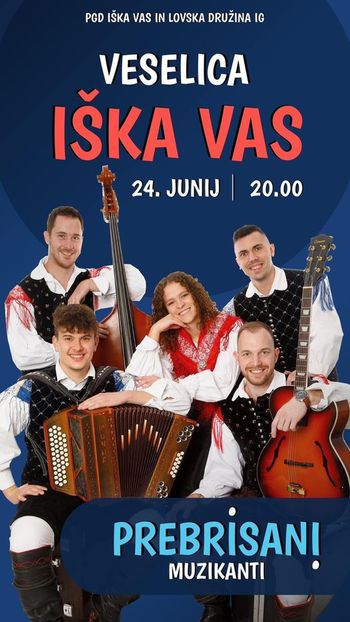 Gasilsko-lovska veselica v Iški vasi