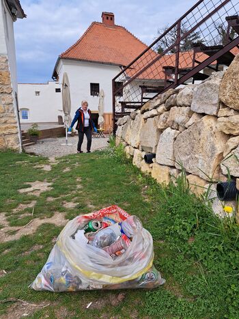 Čistilna akcija občine Duplek tudi na Vurberku 2026