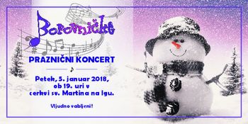Praznični koncert Borovničk