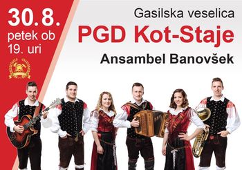 Gasilska veselica Kot-Staje