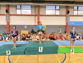 Yenny Nemec Almonte iz gimnastične sekcije TŠD Orehovlje niza uspeh za uspehom na mali prožni ponjavi