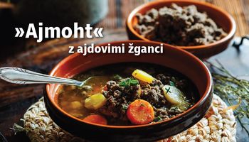 Recepti z okusi Slovenije: »Ajmoht« z ajdovimi žganci »Ajmoht