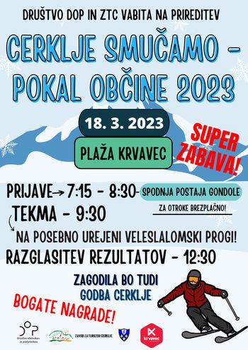 Cerklje smučamo - pokal občine 2023