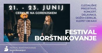 Festival Borštnikovanje - od 21. do 23. junija 2023
