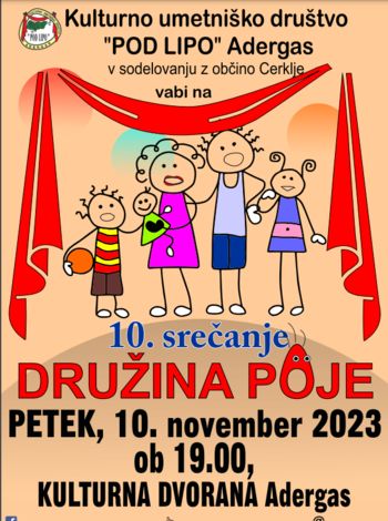 Družina poje