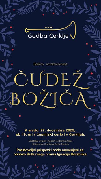 Božično - novoletni koncert ČUDEŽ BOŽIČA