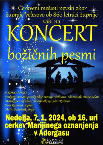 Koncert božičnih pesmi