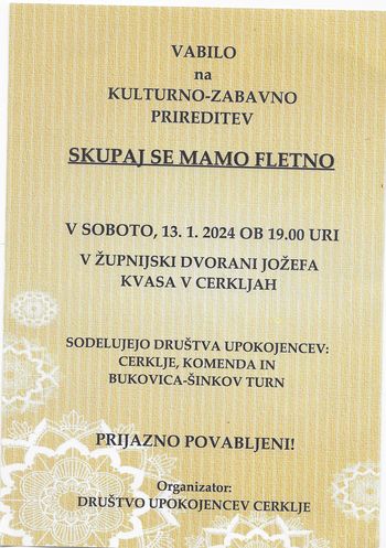 SKUPAJ SE IMAMO FLETNO