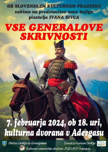 Predstavitev knjige Ivana Sivca - Vse generalove skrivnosti