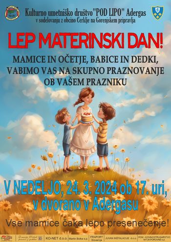 Lep materinski dan!