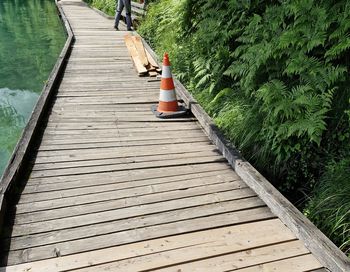 Nujno obvestilo - poškodbe na mostovžu v Veliki Zaki