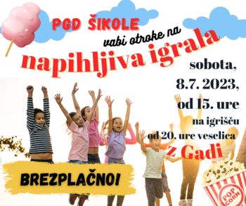 Zabava na napihljivi igralih