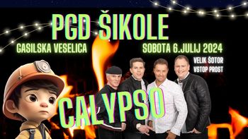 Veselica s skupino CALYPSO