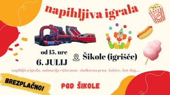 Zabava na napihljivi igralih