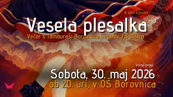 Vesela plesalka - Večer s Tamburaši Borovnica in gosti