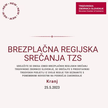 Brezplačno regijsko srečanje TZS v Kranju