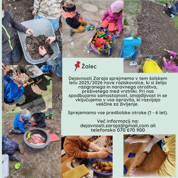 Vpisujemo v varstvo Zaraja Vpisujemo v varstvo Zaraja