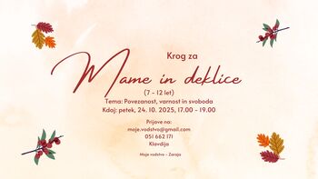 Krog za mamice in deklice Krog za mamice in deklice