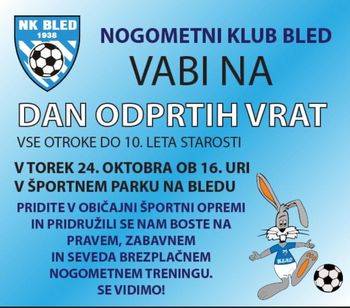 Dan odprtih vrat NK Bled