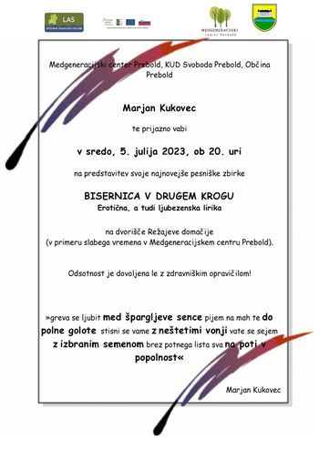 Bisernica v drugem krogu - Marjan Kukovec