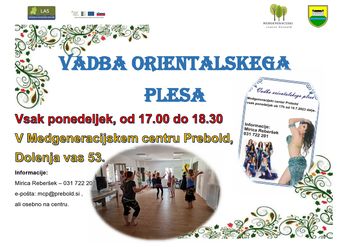 Orientalski ples v Preboldu Orientalski ples v Preboldu