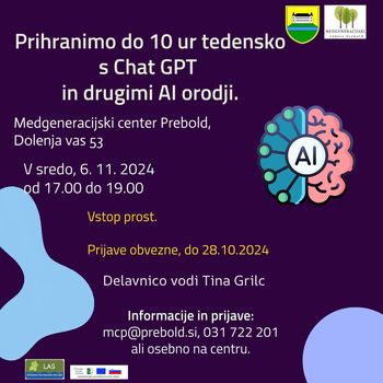 Kako prihrani: do 10 ur tedensko s Chat GPT in drugimi orodji umetne inteligence?