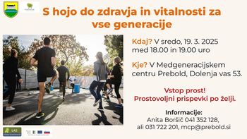 Kaj če lahko do več vitalnosti in zdravja vstopate skozi zabavno hojo kar v svojem domu?