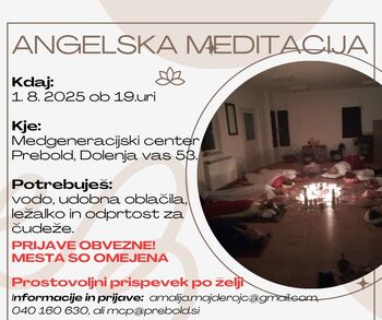 Meditacija z Angeli z Amalijo Rojc