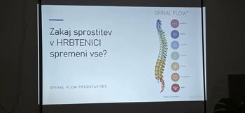 Pretok, ki nas povezuje, predavanje o Spinal Flow v Medgeneracijskem centru Prebold