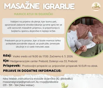 Masažne igrarije za dojenčke – majhni dotiki z velikimi učinki