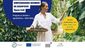 Online predstavitev programa - opolnomočenje žensk v agroživilstvu EWA 2026