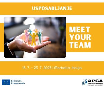 USPOSABLJANJE V ITALIJI: MEET YOUR TEAM