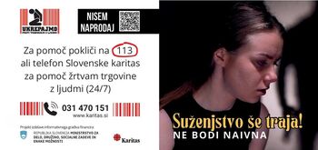 30. julij – Svetovni dan boja proti trgovini z ljudmi »Trgovina z ljudmi je organiziran kriminal – končajmo izkoriščanje« 