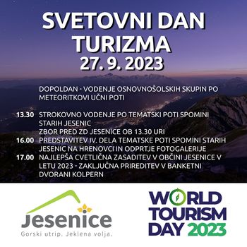 Svetovni dan turizma 2023 v občini Jesenice