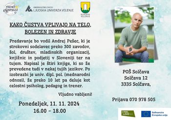 Kako čustva vplivajo na telo, bolezen in zdravje