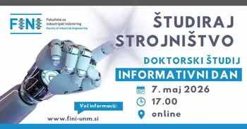 Informativni dan FINI Novo mesto - doktorski študij