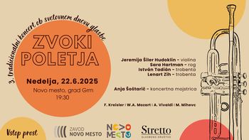 Zvoki poletja 2025 - 3. tradicionalni koncert ob svetovnem dnevu glasbe