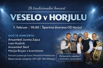 18. Koncert VESELO V HORJULU + VESELICA