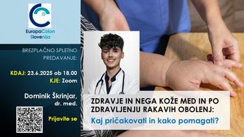 Brezplačno spletno predavanje - Zdravje in nega kože med in po zdravljenju rakavih obolenj