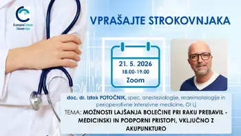 Brezplačna spletna posvetovalnica: MOŽNOSTI LAJŠANJA BOLEČINE PRI RAKU PREBAVIL