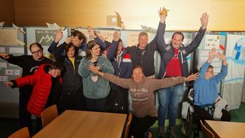 Srečanje ob zaključku projekta 'socialni nogomet' 