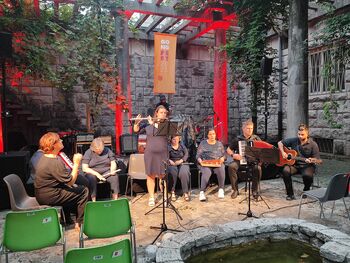 Glasbena skupina VDC Ajdovščina - Vipava odprla GONGFEST 2025