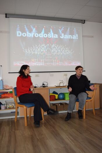 Srečanje z Jano Hladnik Tratnik in glasbo Perpetuum Jazzile 