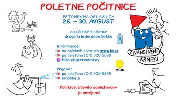 Poletna delavnica Znanstveni Krneki