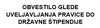 Še nimate pravice do državne štipendije? Rok za oddajo vlog že teče